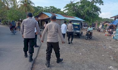 Ciptakan-Rasa-Aman,-Polsek-Pantar-Laksanakan-Patroli-Dialogis-di-Pasar-Kabir