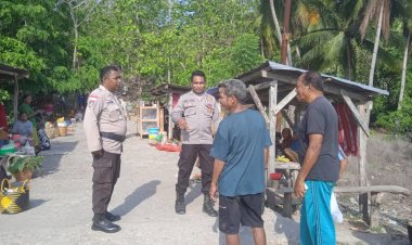 Polsubsektor-Pantar-Timur-Gelar-Patroli-dan-Himbauan-Kamtibmas-di-Pasar-Tradisional-Bakalang