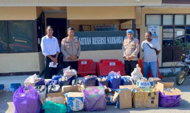 Polres-Alor-Amankan-947-Liter-Miras-Jenis-Sopi-Kiser-dalam-Operasi-KRYD-Penertiban-Minuman-Keras