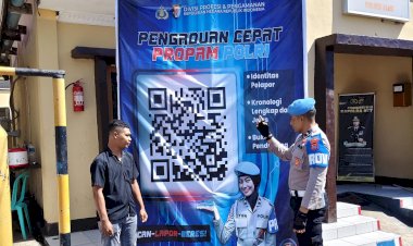 Seksi-Propam-Polres-Alor-Gelar-Sosialisasi-Layanan-Pengaduan-Cepat-Melalui-Barcode