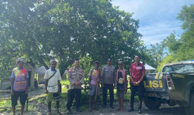 Patroli-Dialogis,-Polsek-Alor-Timur-Ajak-Warga-Kolana-Utara-Jaga-Kamtibmas