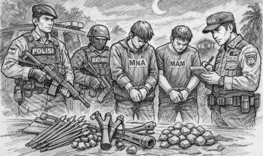 DIGAGALKAN-SEBELUM-TERJADI,-POLRES-ALOR-AMANKAN-PELAKU-DAN-SAJAM-DIDUGA-UNTUK-TAWURAN