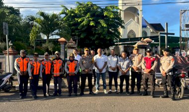 Kapolres-Alor-Tinjau-Pengamanan-Ibadah-Paskah,-Berjalan-Aman-dan-Kondusif