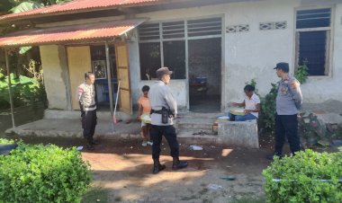 Patroli-Sambang-Kamtibmas,-Polsek-Alor-Timur-Ajak-Warga-Maritaing-Jaga-Keamanan-Lingkungan