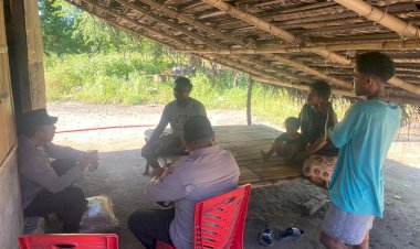 Polsek-Alor-Timur-Gelar-Patroli-Kamtibmas-dan-Sambang-Warga-di-Desa-Maritaing