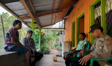 Polsek-Alor-Timur-Laut-Intensifkan-Patroli-Dialogis-dan-Sambang-Kamtibmas-di-Desa-Kamot