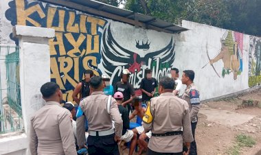 RESPON-CEPAT-LAYANAN-POLISI-110,-POLRES-ALOR-TINDAK-LANJUTI-LAPORAN-GANGGUAN-KAMTIBMAS-DI-DEPAN-SPBU-AIR-KENARI