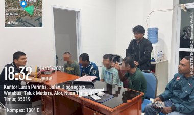 Polres-Alor-Limpahkan-Tersangka-dan-Barang-Bukti-Kasus-Dugaan-Pengeroyokan-ke-Kejaksaan
