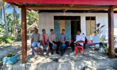 Sambang-Warga-Maritaing,-Polsek-Alor-Timur-Perkuat-Kamtibmas