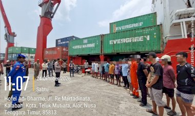 Polres-Alor-Gelar-KRYD-Narkoba-di-Pelabuhan-Kalabahi,-Tiga-Kapal-Diperiksa
