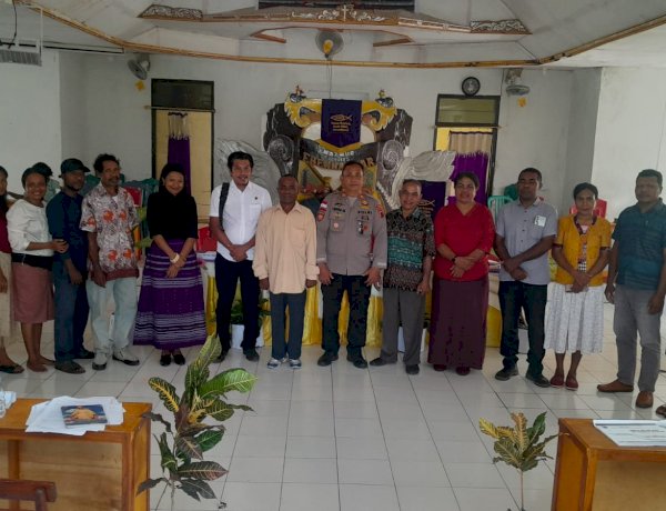 Polri Hadir di Tengah Jemaat, Polsek ATU Sosialisasikan KUHP 2026 dan Dampak Judi- Miras*