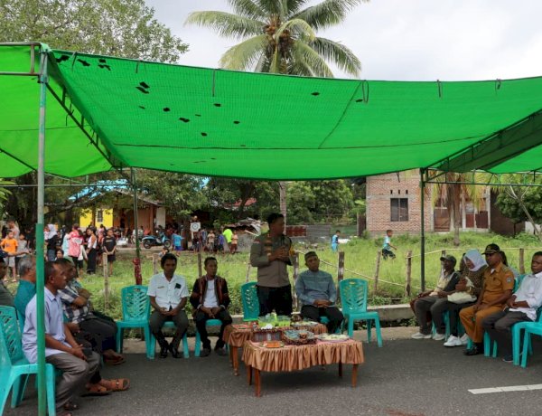 Kapolres Alor Hadiri Acara Perdamaian Pemuda Lipa dan Sawah Lama