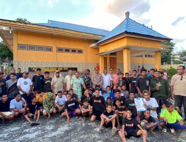 Polres Alor Fasilitasi Pertemuan hingga Perdamaian Pemuda Batutenata–Lipa Bawah, Wujud Nyata Komitmen Polri Jaga Kamtibmas