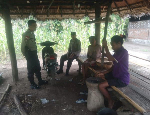 Polsek Alor Timur Intensifkan Patroli Kamtibmas, Imbau Warga Maritaing Jaga Keamanan dan Waspada Cuaca Ekstrem