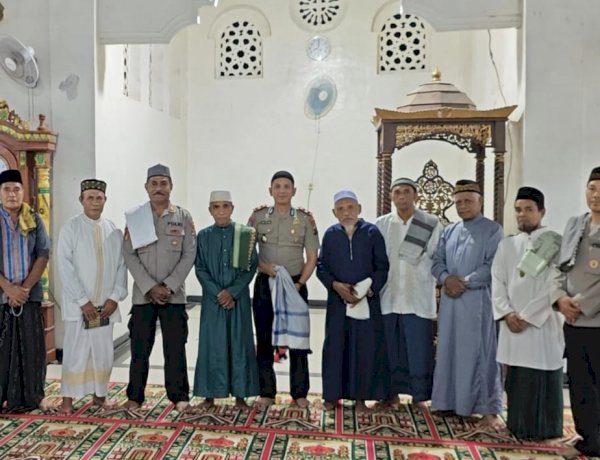 Polres Alor Gelar Safari Ramadhan dan Tarawih Keliling di Masjid Babul Jihad Wetabua