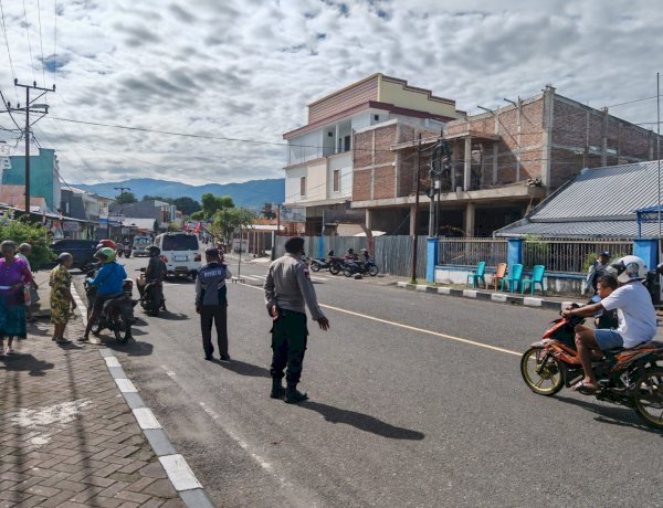 Polri Hadir, Ibadah Syukur Paskah di Gereja Betlehem Kalabahi Berlangsung Aman dan Kondusif