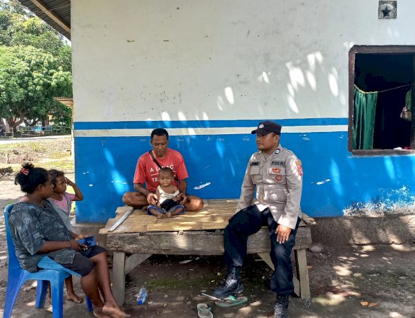 Polsek Pantar Laksanakan Sambang Kamtibmas, Perkuat Kemitraan dan Ciptakan Lingkungan Aman di Desa Bandar