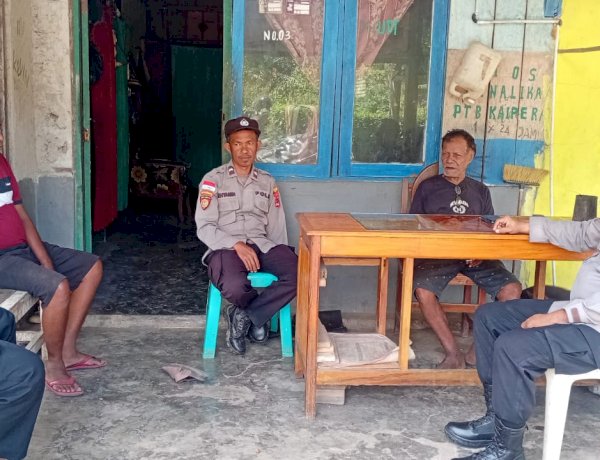 Polsek Alor Timur Gencarkan Patroli Dialogis dan Sambang Kamtibmas di Desa Tanglapui
