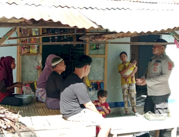 Bhabinkamtibmas Polsek Pantar Pererat Sinergi dengan Tokoh Agama Lewat Sambang Kamtibmas di Kelurahan Kabir