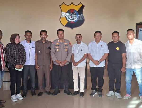 Kelurahan Nusa Kenari dan Desa Lendola Dukung Polres Alor Sukseskan Kegiatan MPH PGI dan MTQ Tingkat Kabupaten Alor