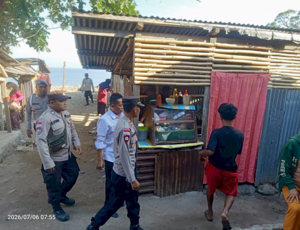 Polsek Pantar Intensifkan Patroli Dialogis di Pasar Kabir, Wujudkan Rasa Aman bagi Masyarakat