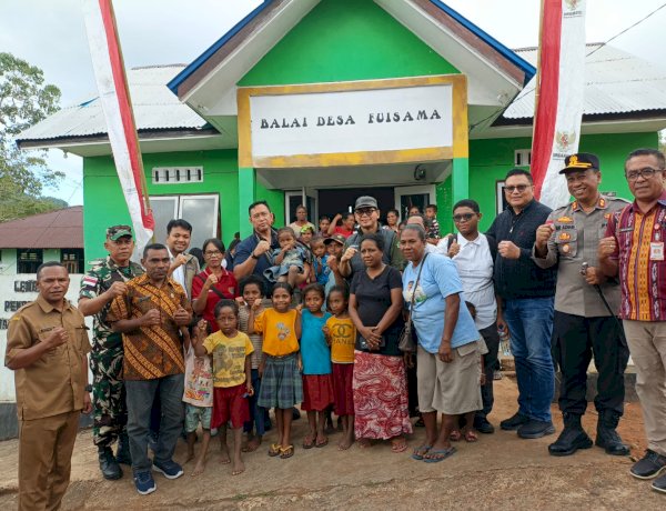 Kapolres Alor Turun Langsung Kawal Kunjungan Dirut BULOG di Kabupaten Alor
