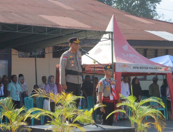 Kapolres Alor Buka LKBB Kapolres Alor Cup VIII 2026, Tanamkan Disiplin dan Semangat Persatuan Generasi Muda