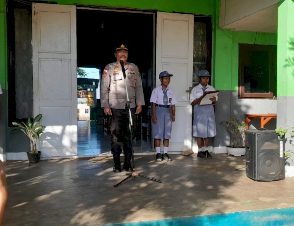 Polres Alor Gelar Program Irup di Sekolah, Sampaikan Pesan Kamtibmas dan Bijak Bermedia Sosial kepada Pelajar