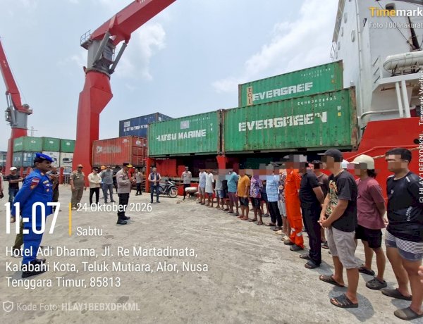 Polres Alor Gelar KRYD Narkoba di Pelabuhan Kalabahi, Tiga Kapal Diperiksa