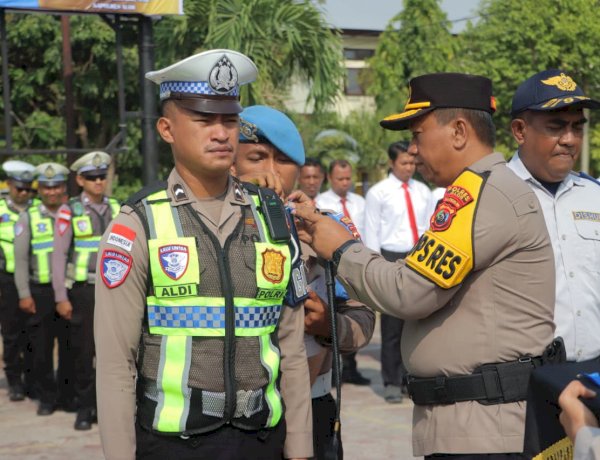 KAPOLRES ALOR PIMPIN APEL GELAR PASUKAN OPERASI PATUH TURANGGA 2026
