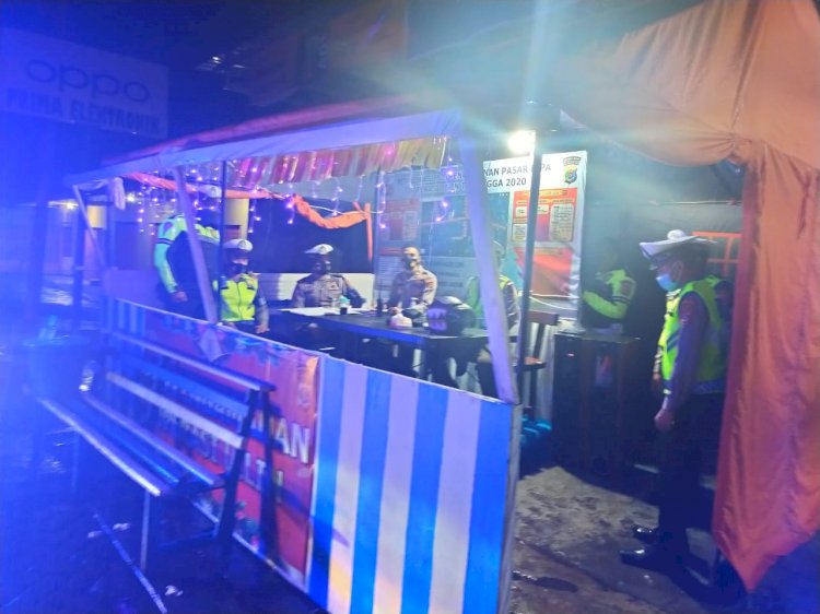 Blue Light Patrol Polres Alor Cegah Tindah Kejahatan Di Malam Hari