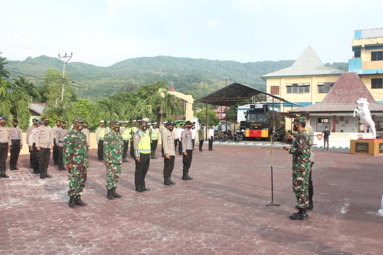 Apresiasi Terhadap Personil Polres Alor dan Kodim 1622 Alor, Kapolres Alor Berikan Penghargaan