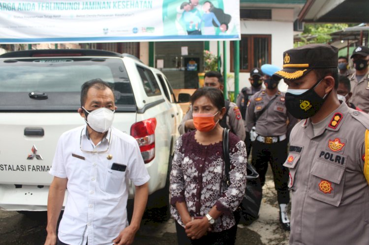 Polres Alor Laskanakan Pengawalan Kotak Vaksin Covid-19