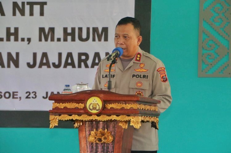 Apresiasi Pembenahan di Polres TTS, Kapolda NTT Minta Anggota Jalankan Tugas Sebagai Ibadah