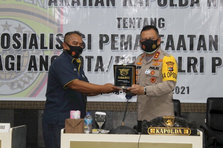 Kapolda NTT Buka Sosialisasi Pemanfaatan Asabri Bagi Anggota Polri/PNS Polri Polda NTT