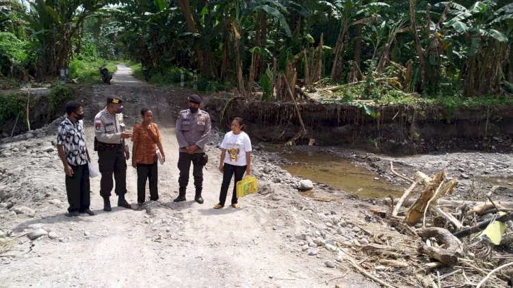 Himbau Warga Tetap Waspada, Polsek Pantar Laksanakan Sambang dan Patroli Dialogis