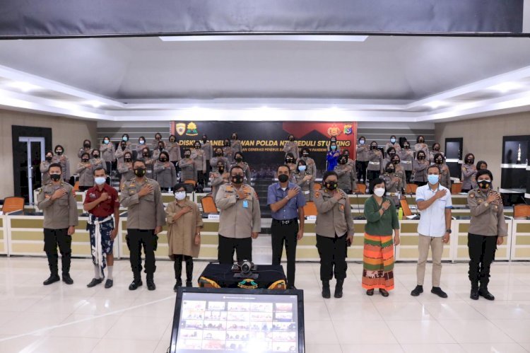 Wakapolda NTT Buka Giat Diskusi Panel Polwan Polda NTT Peduli Stunting