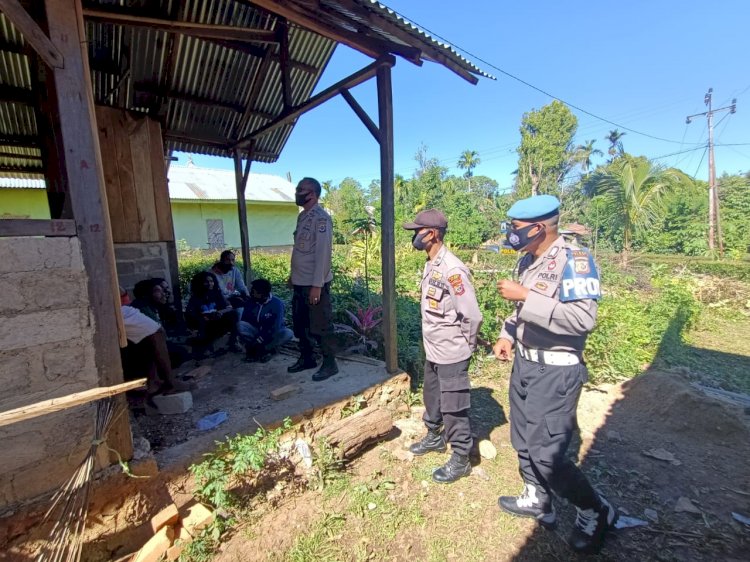 Polsek Alsel Laksanakan Patroli dan Sambang