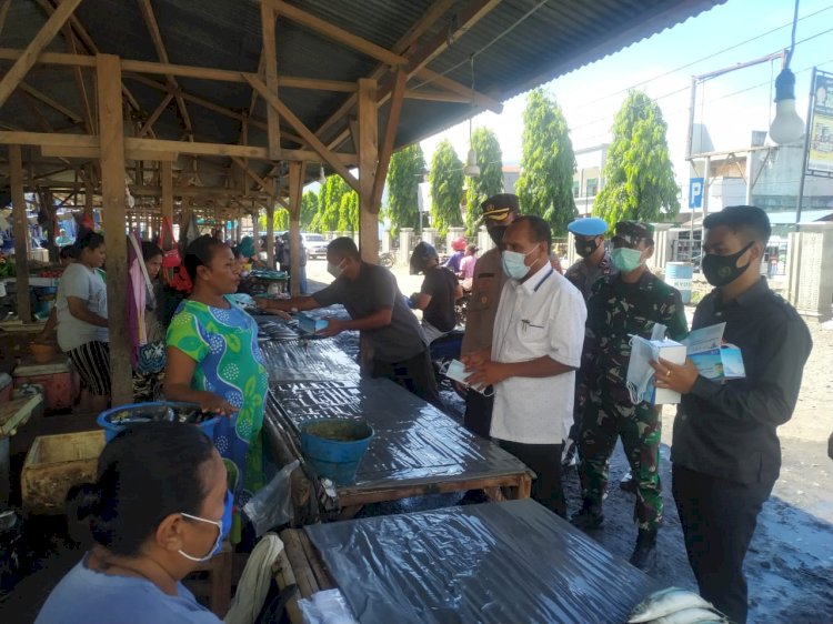 Kapolres Alor Bersama Forkopimda Kab. Alor Laksanakan Himbauan Prokes