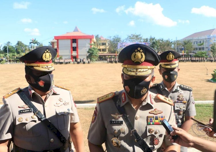 Lantik 224 Bintara Polri, Kapolda NTT Berharap Para Bintara Remaja Dapat Menghargai Jerih Payah yang dilakukan Untuk Kebaikan NTT