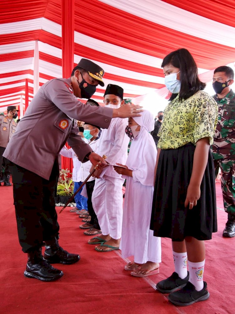 Silahturahmi dengan PCNU Banyuwangi, Kapolri Ajak Perkuat Penanganan Covid-19