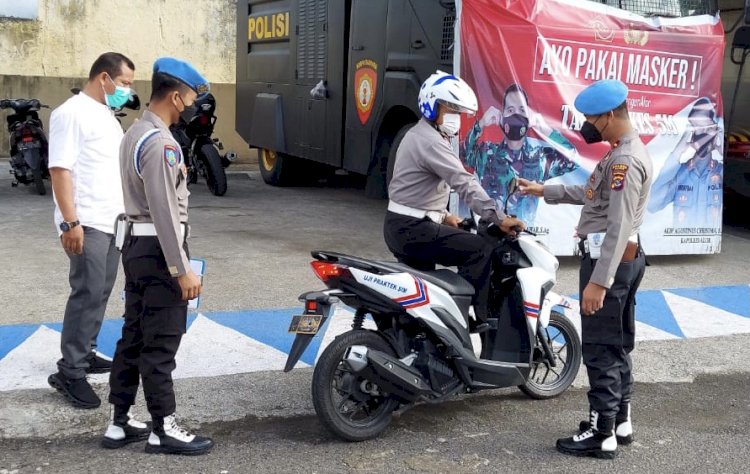 Operasi Zebra Ranakah 2021 Propam Polres Alor Gelar Gaktibplin