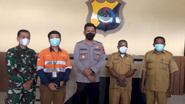 Mengantisipasi Ganguan Kamtibmas Akibat Pemadaman Listrik, Polres Alor Ajak PLN Berkoordinasi