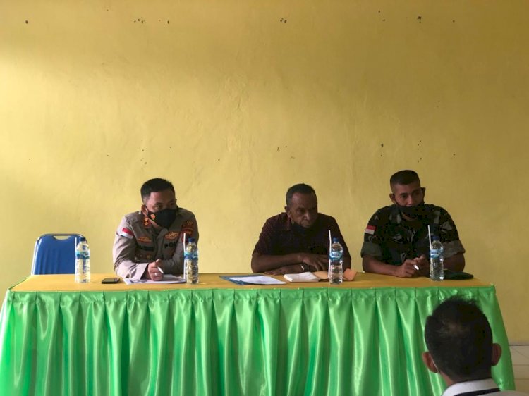 Kapolres Alor Hadiri Rapat Koordinasi Terkait Perkembangan Covid – 19 Di Kabupaten Alor