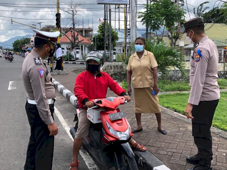 Ciptakan Kamseltibcar Lantas yang Kondusif, Polres Alor Laksanakan Ops Keselamatan