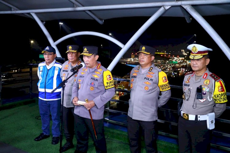 Cek Arus Balik di Tol Cikatama, Kapolri: Kemungkinan One Way Waktunya Diperpanjang