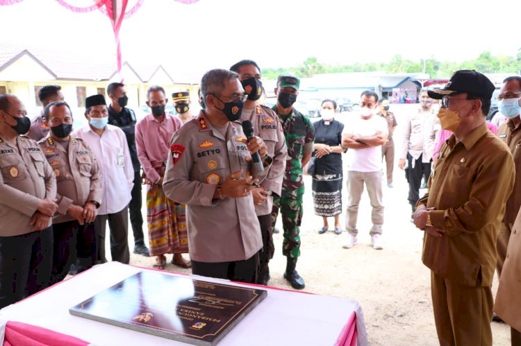 Apresiasi Pemkab Kupang, Kapolda NTT:Tidak Semua Bupati Bisa Berikan Hal Ini