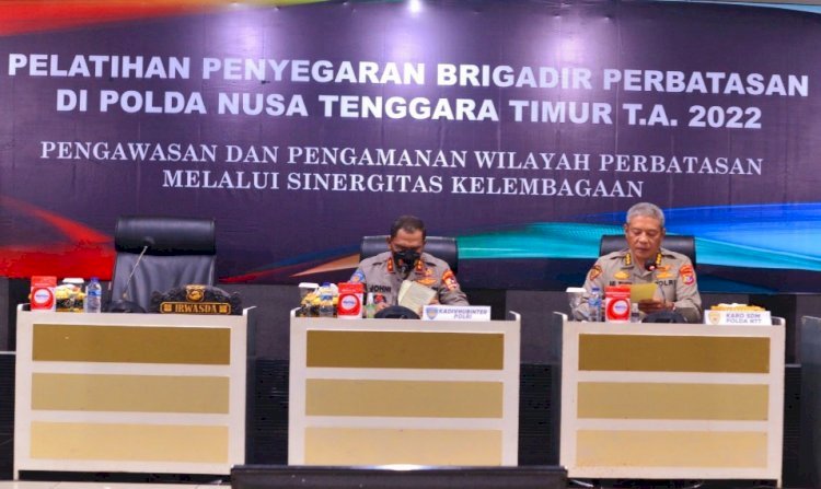 Wujudkan Kondisi Wilayah Perbatasan yang Aman dan Dinamis, 60 Orang Brigadir Ikut Pelatihan Ini