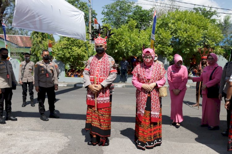 Polres Alor Terima Kunjungan Kerja Kapolda NTT