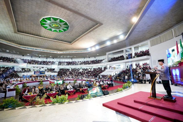 Kapolri Tekankan Pentingnya Jaga Persatuan-Kesatuan Bangsa Dihadapan Angkatan Muda Muhammadiyah